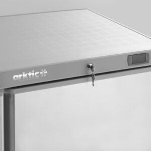 Budget Line sügavkülmutuskapp roostevabast terasest korpusega, Arktic, Budget Line, 100L, 230V/130W, 637x600x(H)835mm