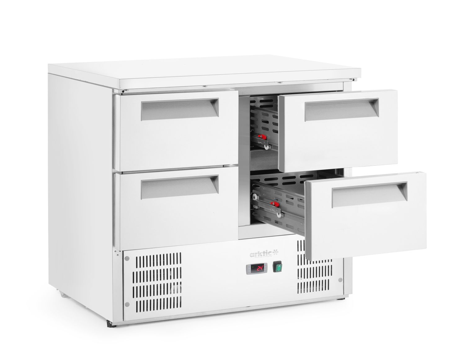 Külmutuslaud 4 sahtliga, Arktic, 112L, 230V/143W, 700x900x(H)855mm - Image 3