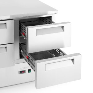 Külmutuslaud 4 sahtliga, Arktic, 112L, 230V/143W, 700x900x(H)855mm