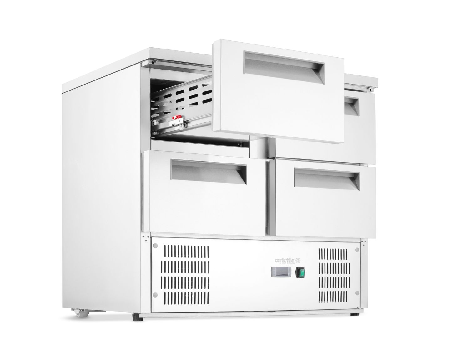 Külmutuslaud 4 sahtliga, Arktic, 112L, 230V/143W, 700x900x(H)855mm - Image 4