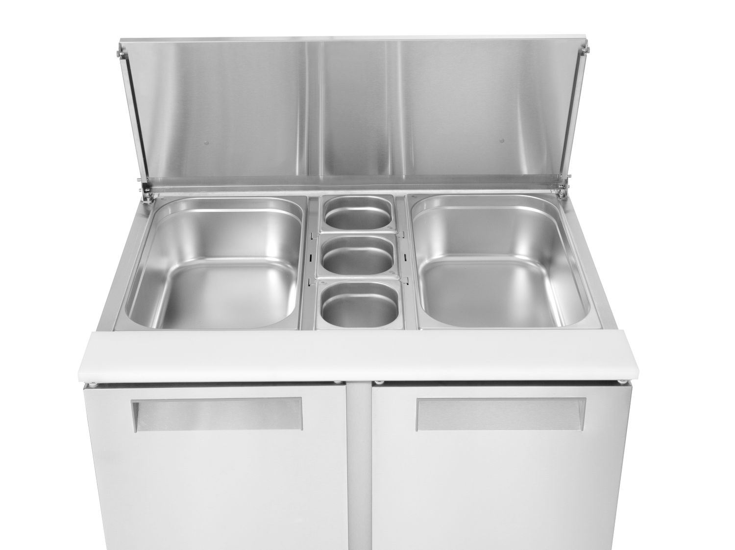 2-ukseline tõstetava kattega külmutatud salatilett 2-kohaline salatilett, Arktic, 146L, 230V/145W, 700x900x(H)860mm - Image 7