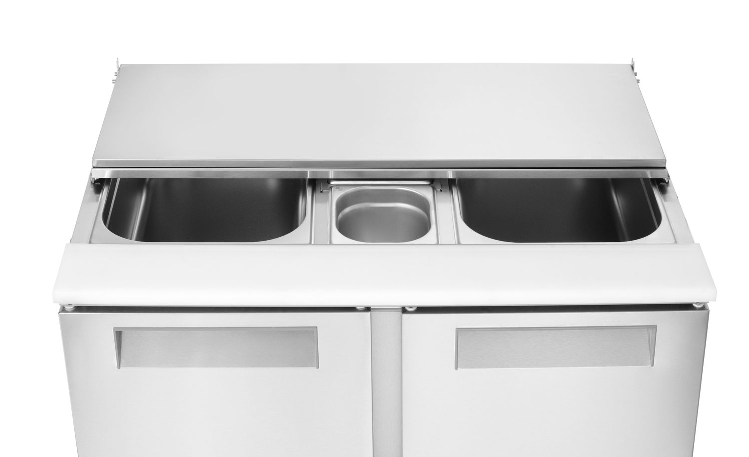2-ukseline tõstetava kattega külmutatud salatilett 2-kohaline salatilett, Arktic, 146L, 230V/145W, 700x900x(H)860mm - Image 10