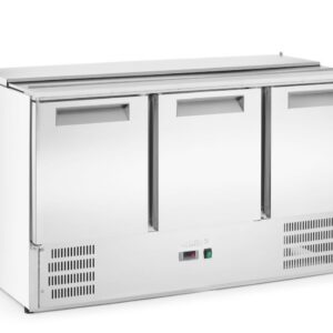3-ukseline tõstetava kattega külmutatud salatilett, Arktic, 219L, 230V/155W, 700x1365x(H)860mm