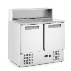 2-ukseline külmutuslaud koos pealisehitise ja graniidist töötasapinnaga, Arktic, 146L, 230V/145W, 700x900x(H)1070mm