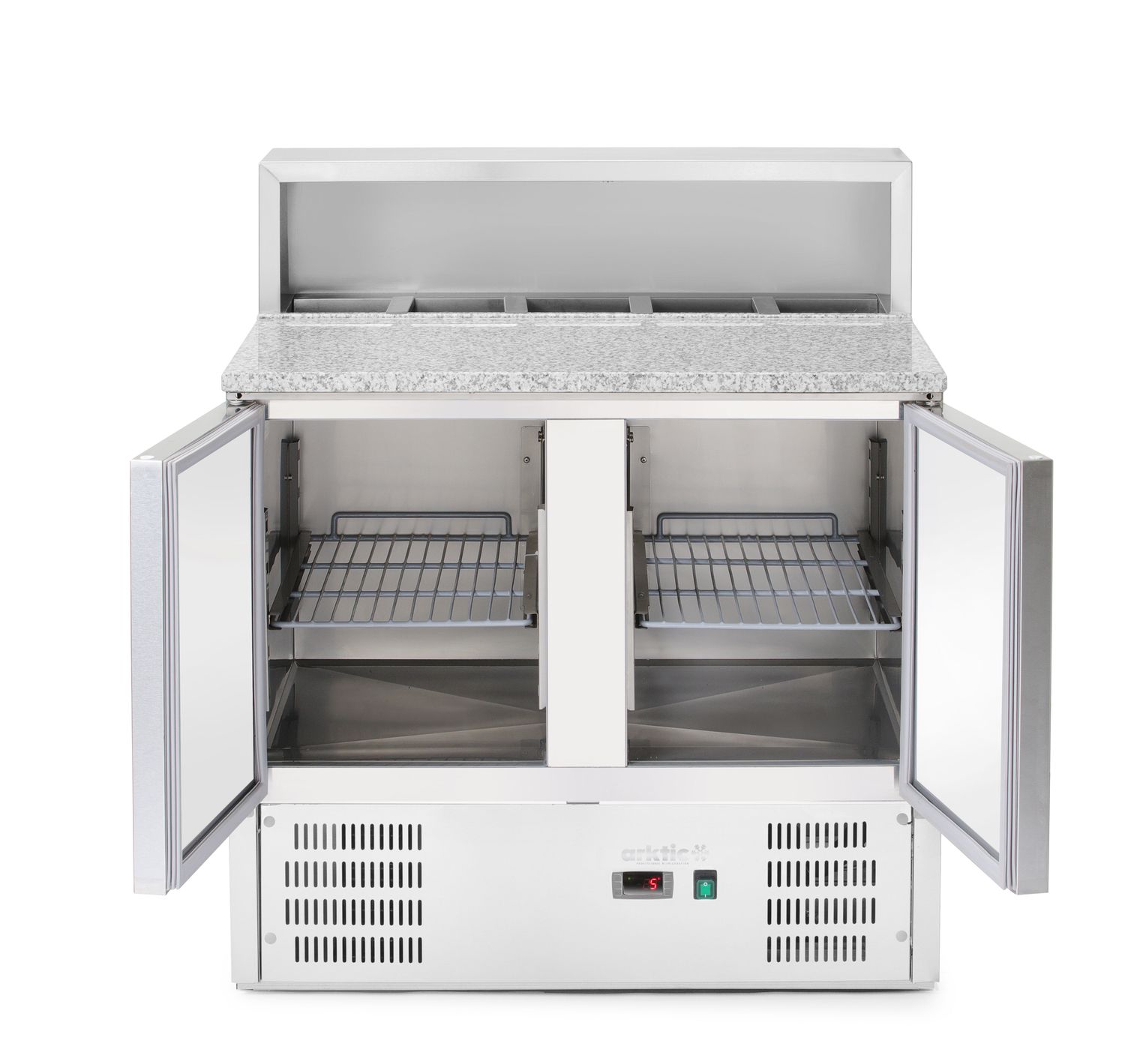 2-ukseline külmutuslaud koos pealisehitise ja graniidist töötasapinnaga, Arktic, 146L, 230V/145W, 700x900x(H)1070mm - Image 4
