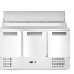 3-ukseline külmutuslaud koos pealisehitusega, Arktic, 219L, 230V/152W, 700x1365x(H)990mm