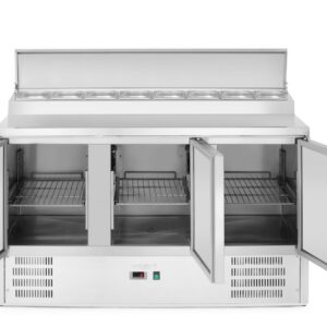 3-ukseline külmutuslaud koos pealisehitusega, Arktic, 219L, 230V/152W, 700x1365x(H)990mm