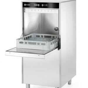Nõudepesumasin pottidele ja salvedele 50x60 - elektrooniliselt juhitav, pesuvahendi dosaatori ja tühjenduspumbaga, HENDI, Kitchen Line, 400V/7100W, 595x777x(H)1335mm