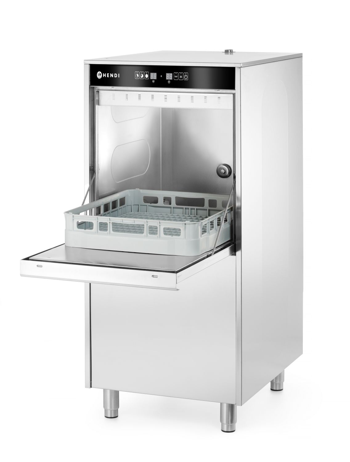 Nõudepesumasin pottidele ja salvedele 50x60 - elektrooniliselt juhitav, pesuvahendi dosaatori ja tühjenduspumbaga, HENDI, Kitchen Line, 400V/7100W, 595x777x(H)1335mm - Image 6