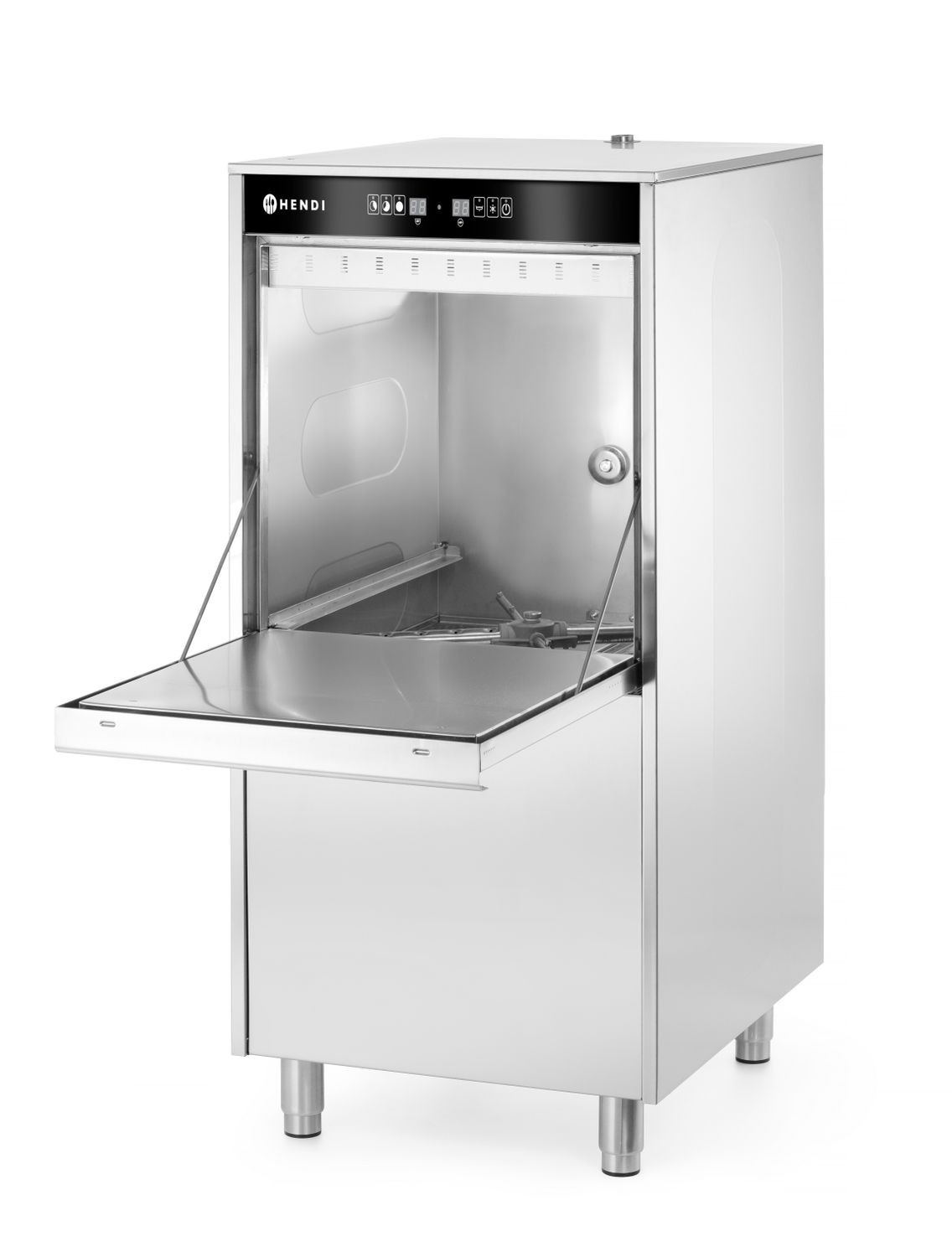Nõudepesumasin pottidele ja salvedele 50x60 - elektrooniliselt juhitav, pesuvahendi dosaatori ja tühjenduspumbaga, HENDI, Kitchen Line, 400V/7100W, 595x777x(H)1335mm - Image 8