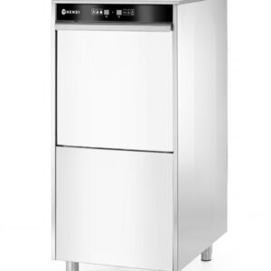 Nõudepesumasin pottidele ja salvedele 50x60 - elektrooniliselt juhitav, pesuvahendi dosaatori ja tühjenduspumbaga, HENDI, Kitchen Line, 400V/7100W, 595x777x(H)1335mm