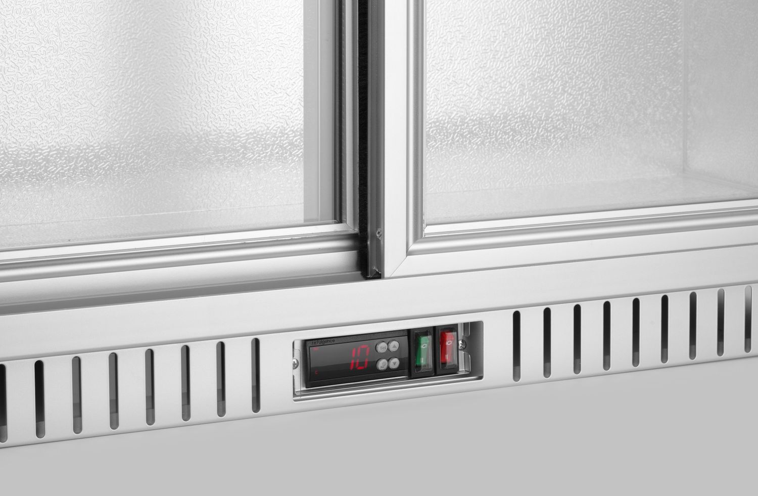 Kahe lükanduksega baarikülmik, Arktic, 150L, Hõbedane, 230V/175W, 900x520x(H)840mm - Image 5