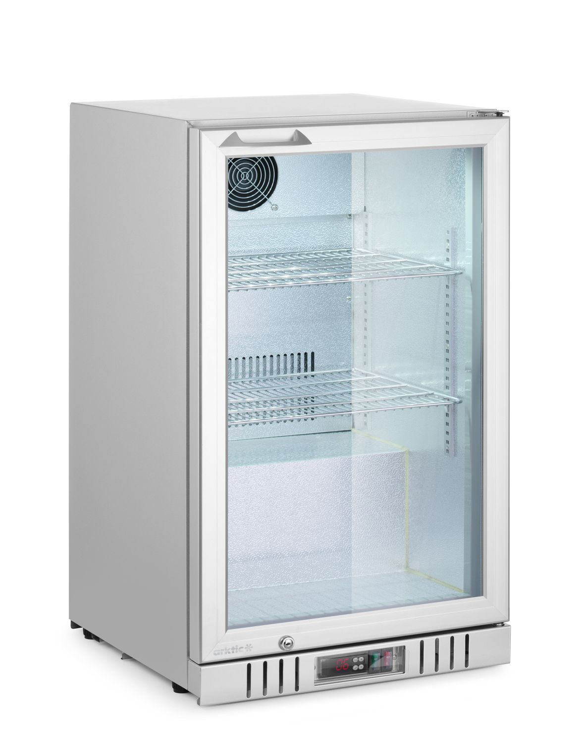 Tagumine baarikülmik 1 uksega, Arktic, 75L, Hõbedane, 230V/175W, 500x530x(H)870mm