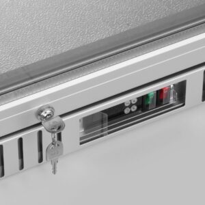 Back bar refrigerator with 1 door, Arktic, 75L, Silver, 230V/175W, 500x530x(H)870mm