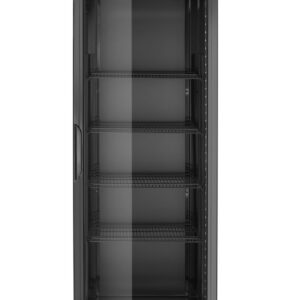 Ühe uksega tagumine baarikülmik taustvalgustusega paneeliga, Arktic, 254L, Must, 230V/250W, 605x578x(H)1980mm