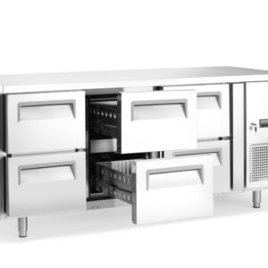 Külmlaud 6 sahtliga, Arktic, 204L, 230V/400W, 700x1795x(H)840mm