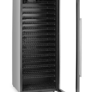 Wine cooler, 1-zone, 224 bottles, Arktic, Black, 690x700x(H)1834mm