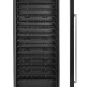 Wine cooler, 1-zone, 224 bottles, Arktic, Black, 690x700x(H)1834mm