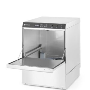 Nõudepesumasin 50x50 Doppio, HENDI, Budget Line, 400V/4900W, 565x605x(H)830mm