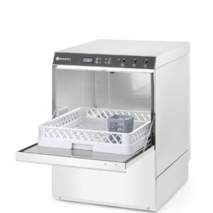 Nõudepesumasin 50x50 Doppio, HENDI, Budget Line, 400V/4900W, 565x605x(H)830mm