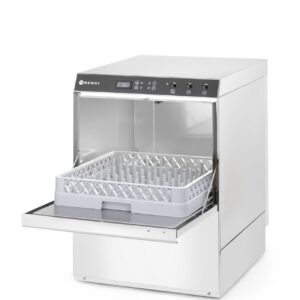 Nõudepesumasin 50x50 Doppio, HENDI, Budget Line, 400V/4900W, 565x605x(H)830mm