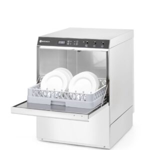 Nõudepesumasin 50x50 Doppio, HENDI, Budget Line, 400V/4900W, 565x605x(H)830mm