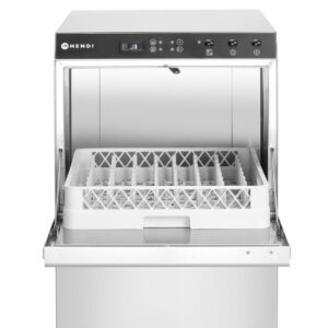 Nõudepesumasin 50x50 Doppio, HENDI, Budget Line, 400V/4900W, 565x605x(H)830mm