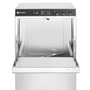 Nõudepesumasin 50x50 Doppio, HENDI, Budget Line, 400V/4900W, 565x605x(H)830mm