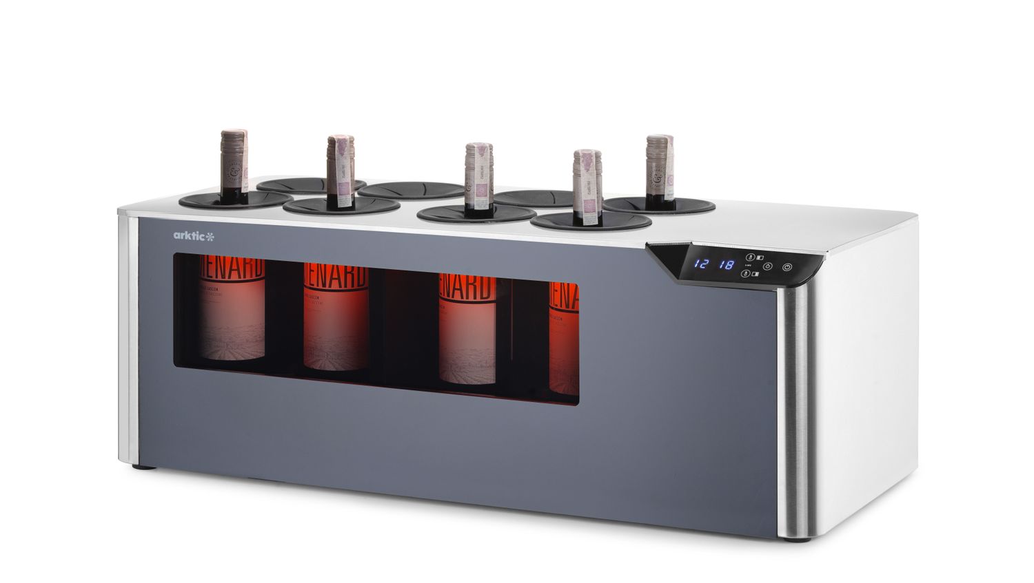 Veinikülmik, kahe tsooniga, tööpinnale, Arktic, Must, 230V/60W, 350x800x(H)293mm - Image 4