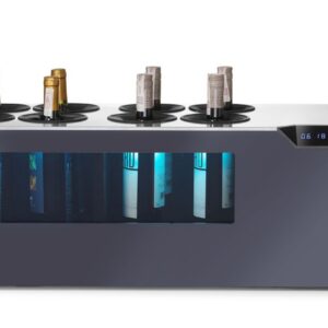 Veinikülmik, kahe tsooniga, tööpinnale, Arktic, Must, 230V/60W, 350x800x(H)293mm