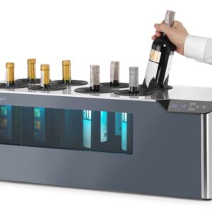 Veinikülmik, kahe tsooniga, tööpinnale, Arktic, Must, 230V/60W, 350x800x(H)293mm