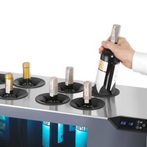 Veinikülmik, kahe tsooniga, tööpinnale, Arktic, Must, 230V/60W, 350x800x(H)293mm
