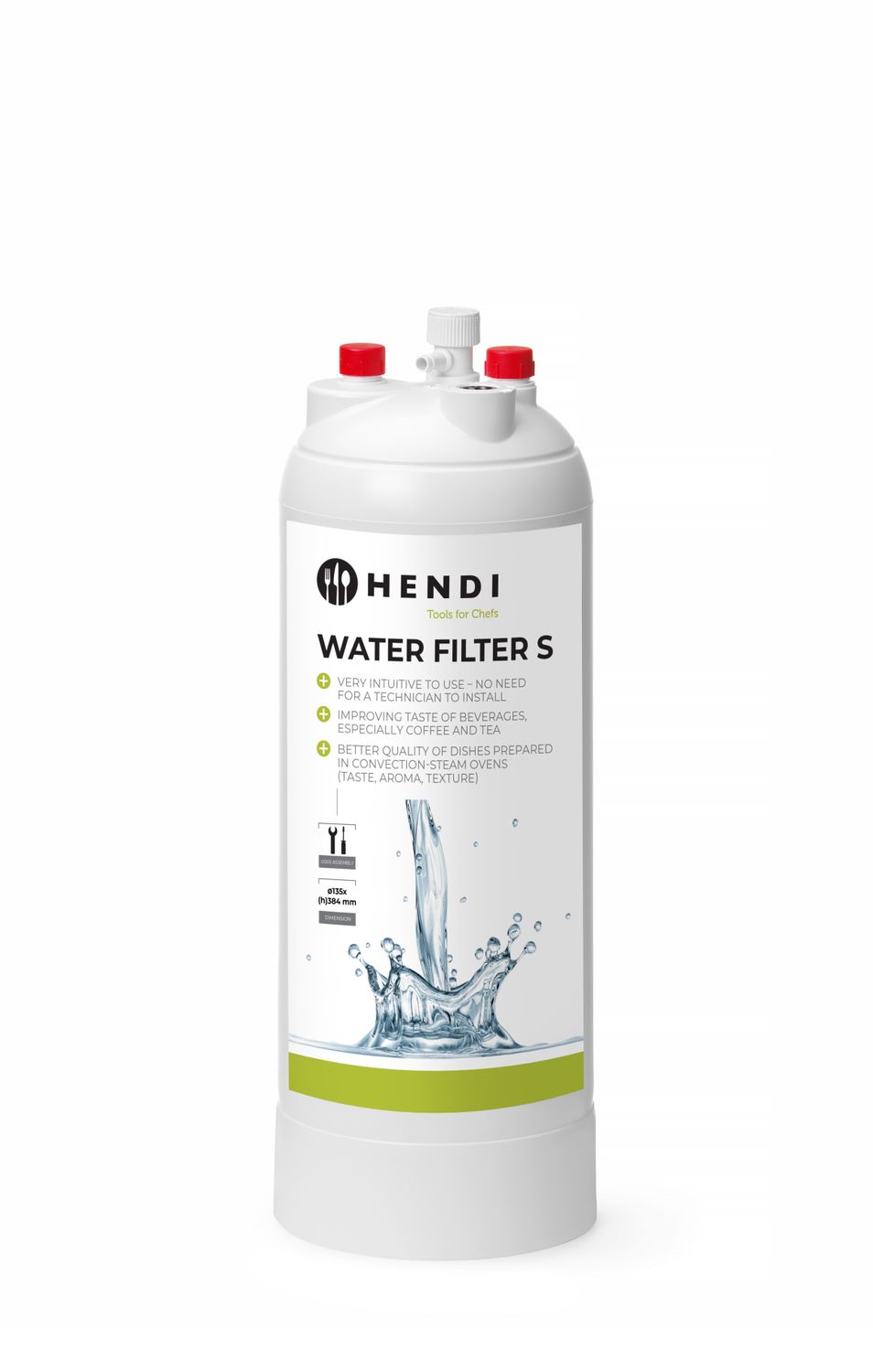 Veefilter M, HENDI, ⌀135x(H)384mm