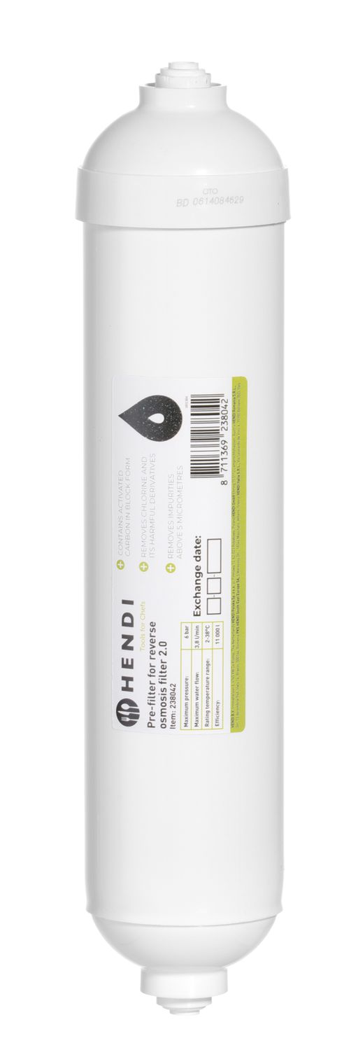 Eelfilter pöördosmoosi filtrile 2.0, HENDI