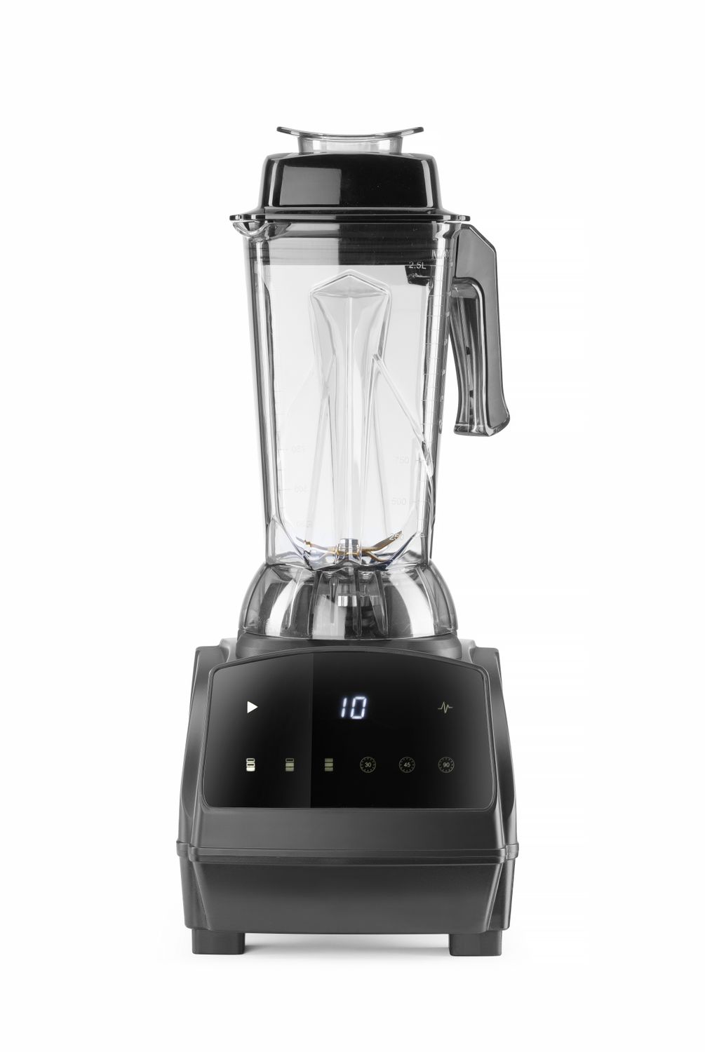 Digitaalne baarisegisti BPA-vaba, HENDI, 2,5L, Must, 230V/1680W, 220x240x(H)535mm