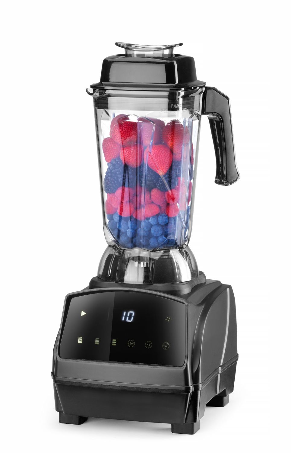 Digitaalne baarisegisti BPA-vaba, HENDI, 2,5L, Must, 230V/1680W, 220x240x(H)535mm - Image 3