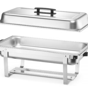 Chafing dish-mahuti toidu soojana hoidmiseks – 4-osaline komplekt, HENDI, GN 1/1, 7,5L, 600x355x(H)305mm