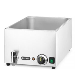 Bain-marie komplekt Ranger koos tühjenduskraaniga , HENDI, GN (H)150mm, GN 1/1, 230V/1000W, 605x332x(H)242mm