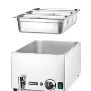 Bain-marie komplekt Ranger koos tühjenduskraaniga , HENDI, GN (H)150mm, GN 1/1, 230V/1000W, 605x332x(H)242mm
