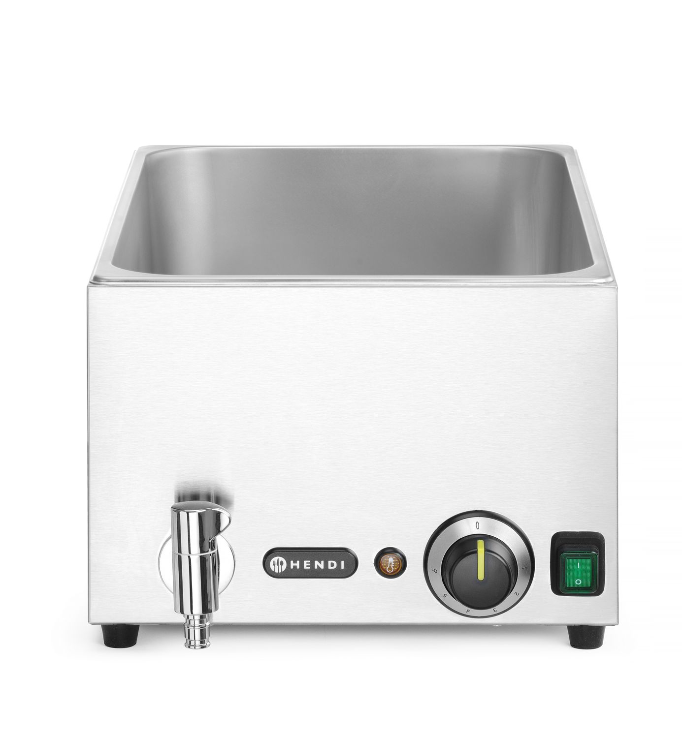 Bain-marie komplekt Ranger koos tühjenduskraaniga , HENDI, GN (H)150mm, GN 1/1, 230V/1000W, 605x332x(H)242mm