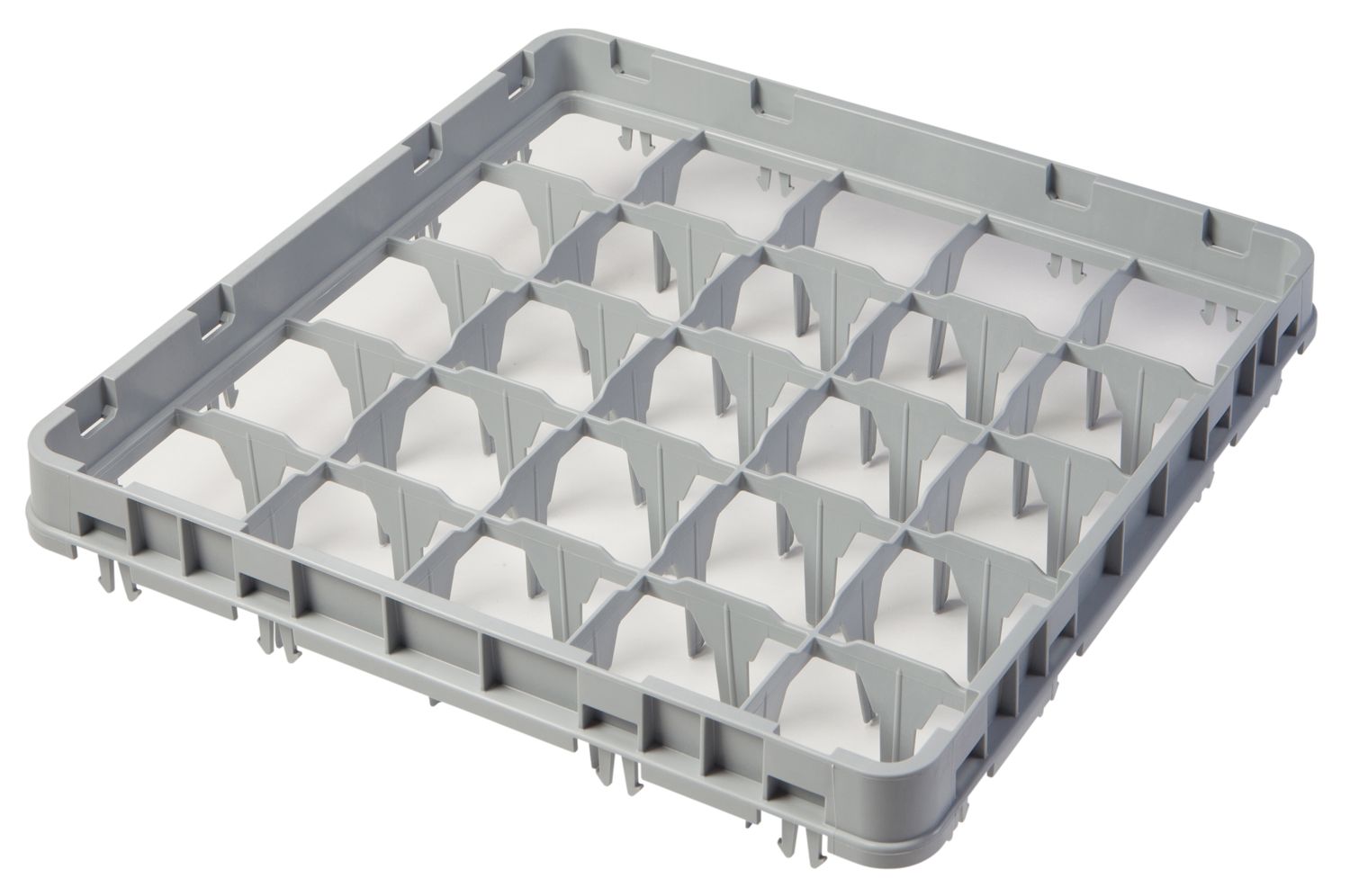 Korvide jätk full drop 500 x 500 mm, hall, nudel E1, Cambro, Helehall, 499x499x(H)51mm