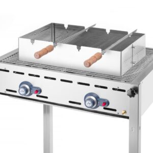 Ristkülikukujuline grilltarvik Churrasco grillidele, Tramontina, 530x350x117 mm, 530x350x(H)117mm