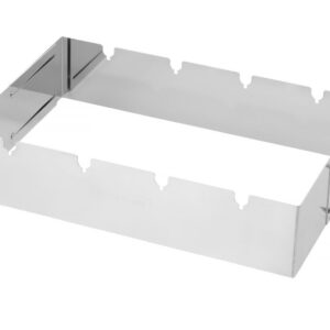 Ristkülikukujuline grilltarvik Churrasco grillidele, Tramontina, 530x350x117 mm, 530x350x(H)117mm