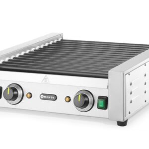 Sausage rolling grill – 2 zones, HENDI, 14 rollers, 230V/1480W, 520x650x(H)176mm