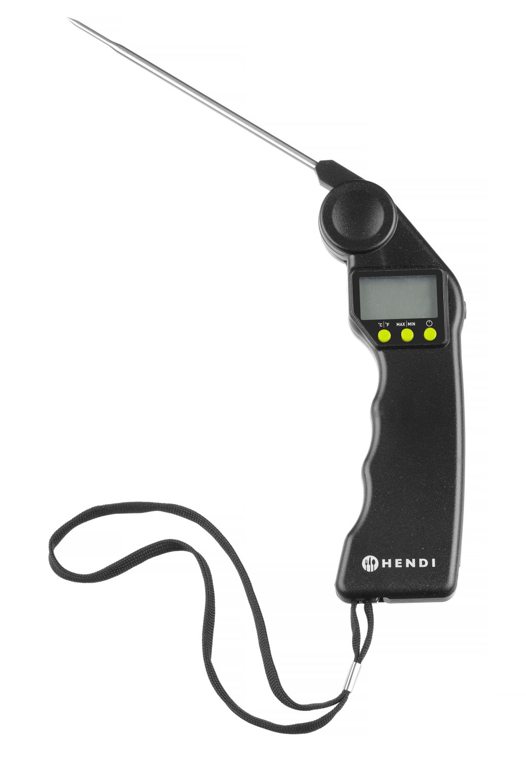 Digitaalne termomeeter kokkupandava sondiga, HENDI, 160x55x(H)20mm
