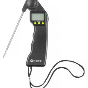 Digitaalne termomeeter kokkupandava sondiga, HENDI, 160x55x(H)20mm