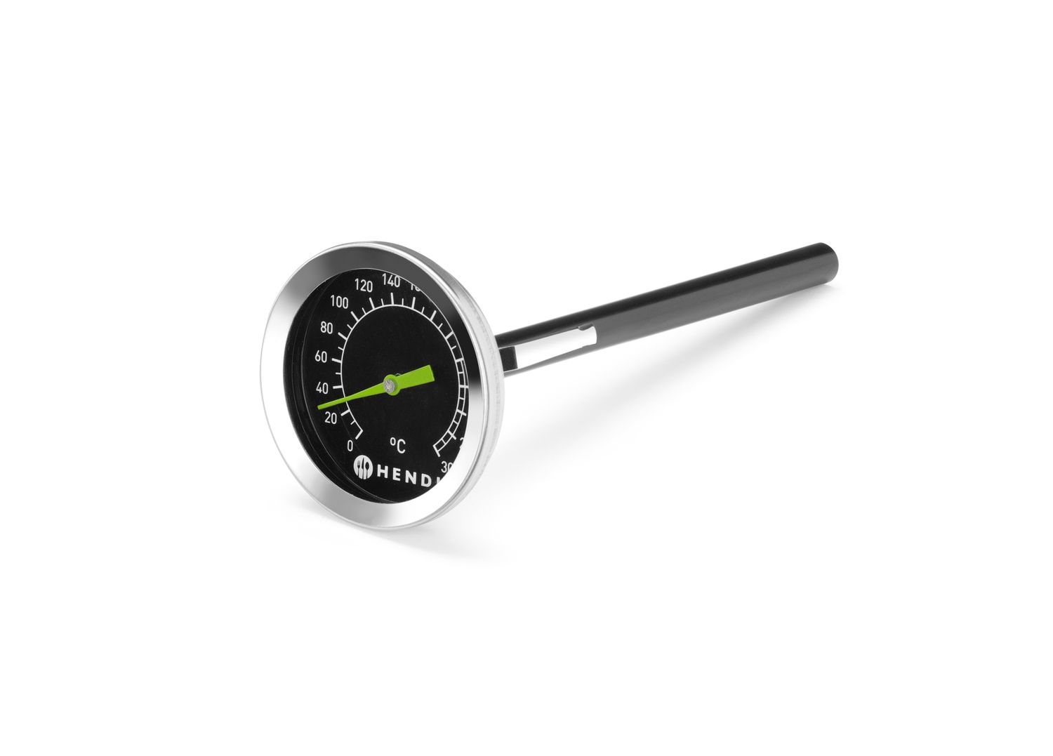 Analoogtermomeeter, HENDI, Must, ⌀52x(H)140mm