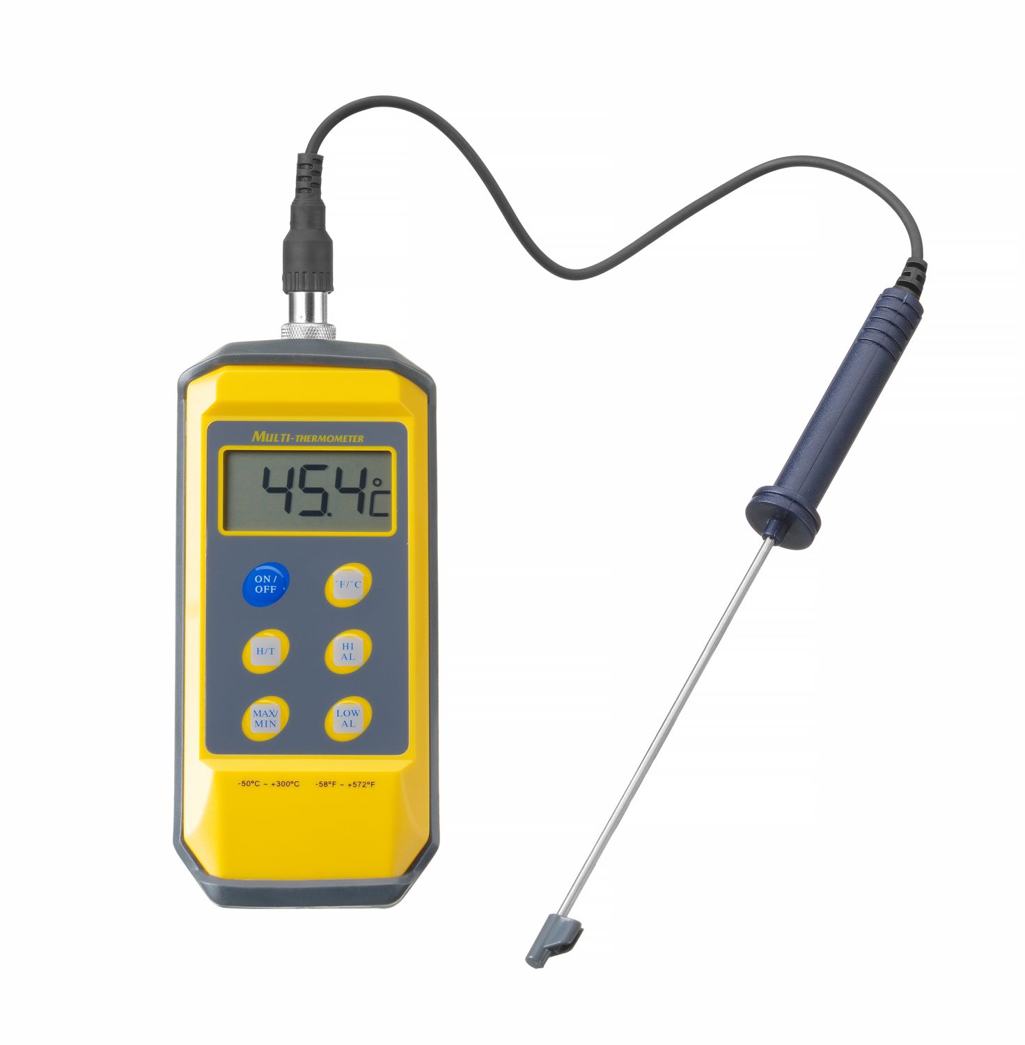 Digitaalne termomeeter sondiga, HENDI, 195x85x(H)45mm
