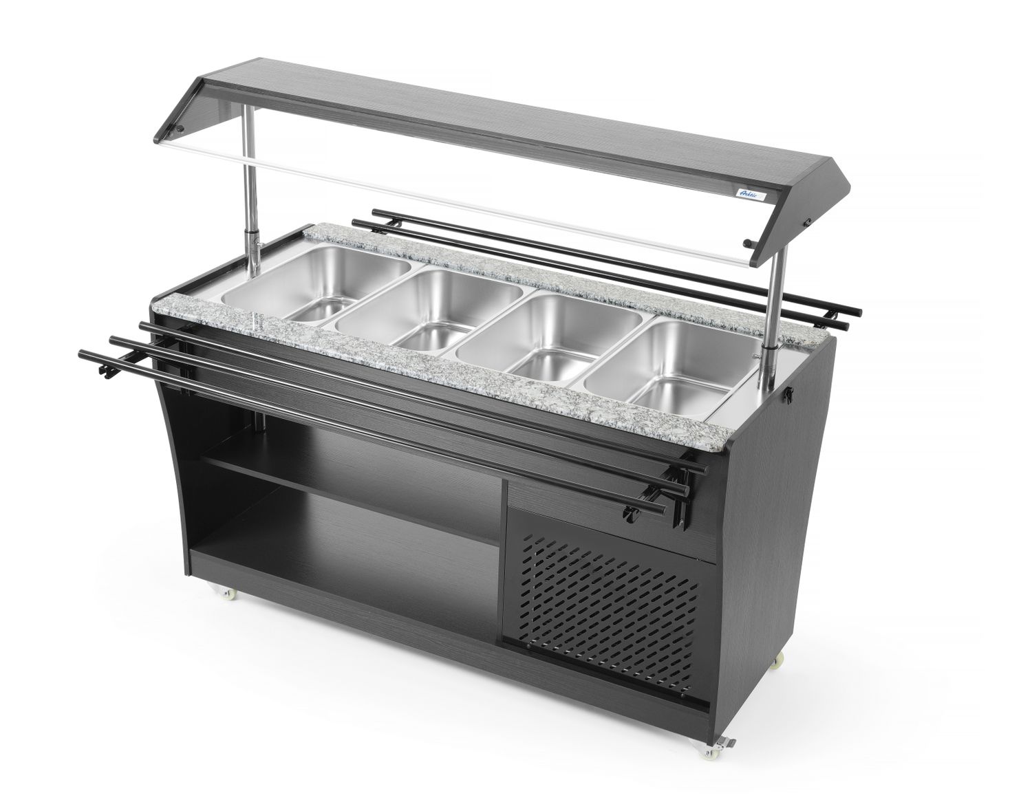 Salatibuffee, Arktic, GN 1/1, 1490L, 230V/170W, 765x1490x(H)1370mm - Image 4