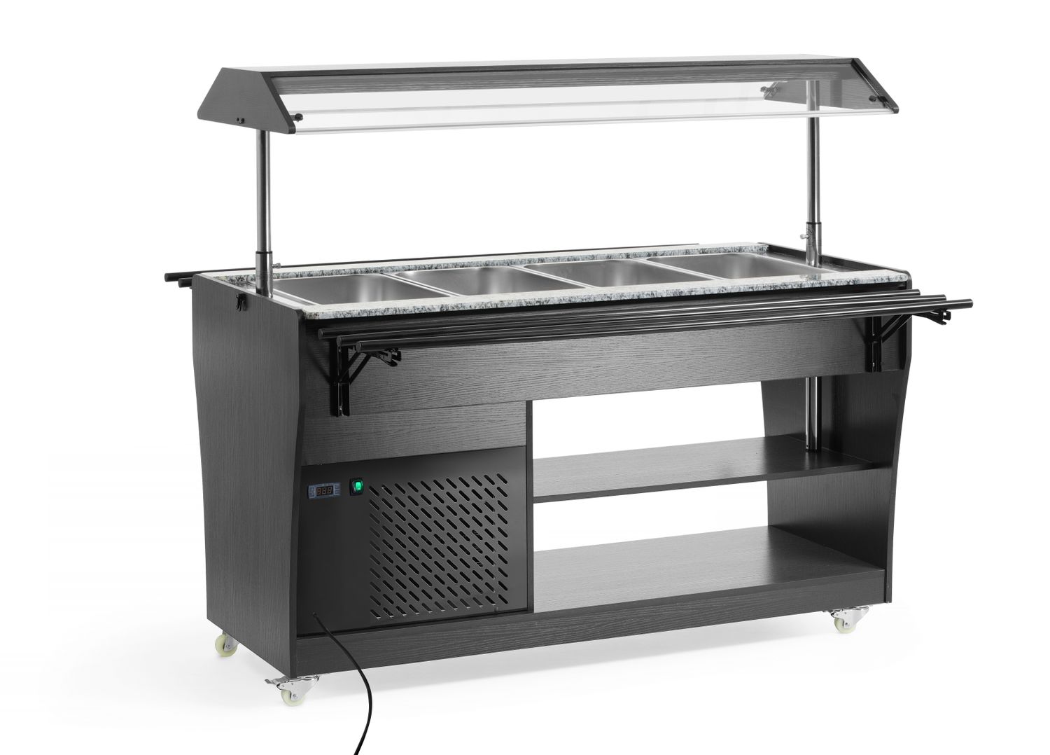 Salatibuffee, Arktic, GN 1/1, 1490L, 230V/170W, 765x1490x(H)1370mm - Image 10